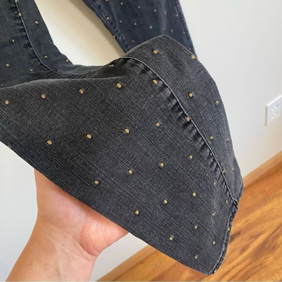 MADEWELL Metallic Dot Edition 10” High Rise Skinny Jeans - Picture 10 of 14